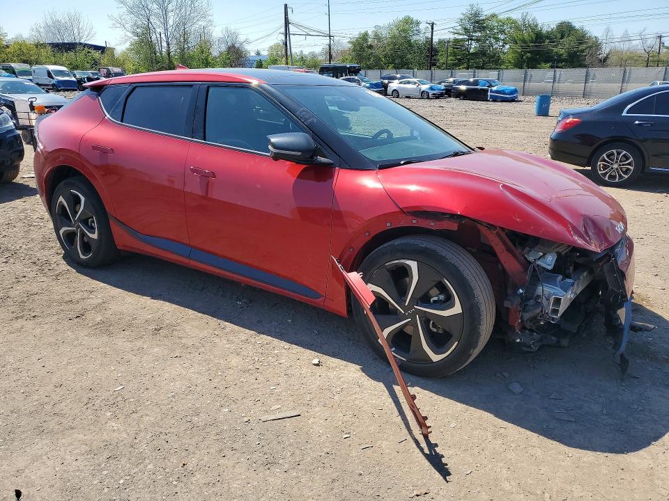 2024 Kia Ev6 VIN KNDC4DLC5R5196483 COPART salvage auction — FRONT END, Pa - Certificate Of Salvage, sold $10,300 on 2026-07-13 (photo 4)
