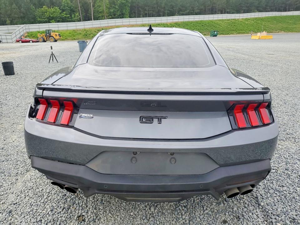 2025 Ford Mustang VIN 1FA6P8CF2S5409391 COPART salvage auction — SIDE, NC - SALVAGE CERTIFICATE OF TITLE, sold $23,500 on 2026-07-02 (photo 6)