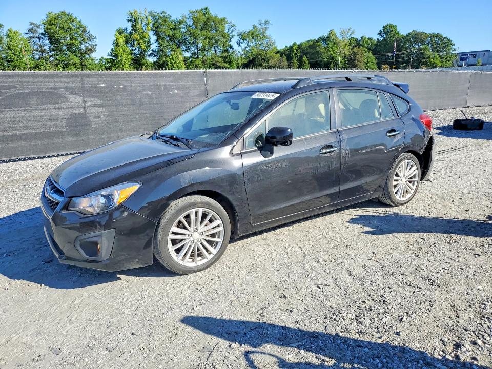 2013 Subaru Impreza VIN JF1GPAG65D2875603 COPART salvage auction — REAR END, Sc - Cert Of Title-Salvage, sold $1,900 on 2026-07-08 (photo 1)