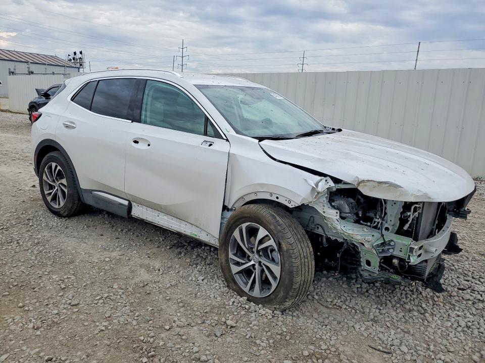2023 Buick Envision VIN LRBFZPR47PD201040 COPART salvage auction — FRONT END, Oh - Cert Of Title-Salvage, sold $8,100 on 2026-07-24 (photo 4)