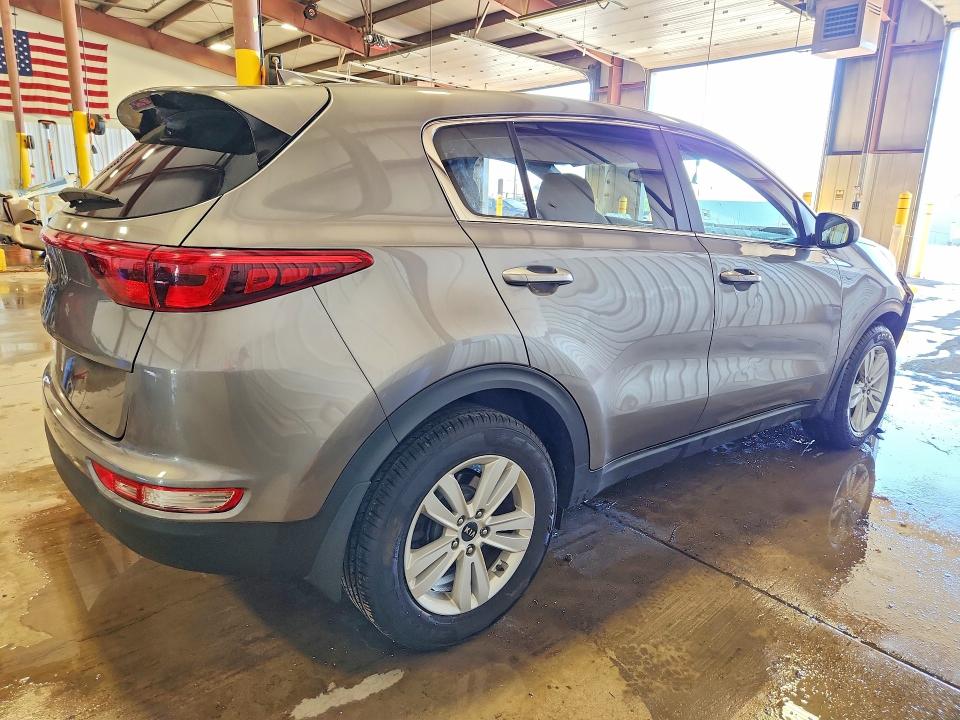 2019 Kia Sportage VIN KNDPM3AC2K7495700 COPART salvage auction — FRONT END, Pa - Certificate Of Salvage, sold $3,550 on 2026-07-31 (photo 3)