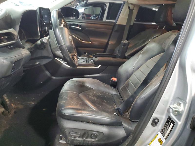 2020 Toyota Highlander VIN 5TDGZRBH3LS510422 COPART salvage auction — REAR END, Mn - Cert Of Title-Salvage, sold $300 on 2026-07-21 (photo 7)