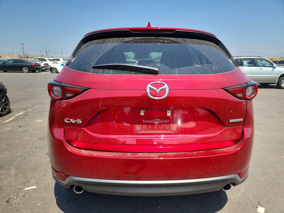 2021 Mazda Cx-5 VIN JM3KFADM1M0421670 COPART salvage auction — FRONT END, Ca - Salvage Certificate, sold $6,000 on 2026-07-20 (photo 6)