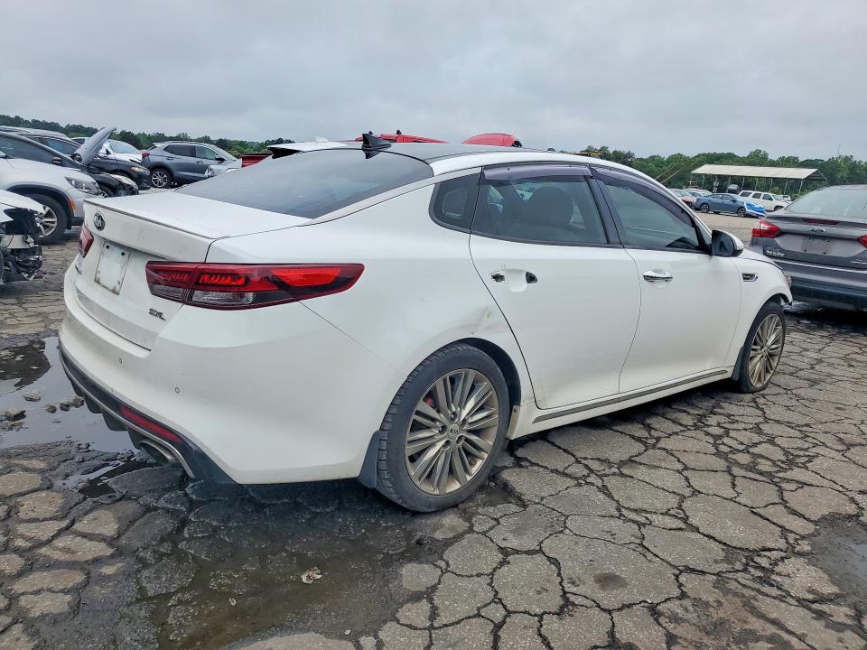 2016 Kia Optima VIN 5XXGV4L22GG095674 COPART salvage auction — FRONT END, GA - CERT OF TITLE-SALVAGE, sold $2,400 on 2026-07-10 (photo 3)