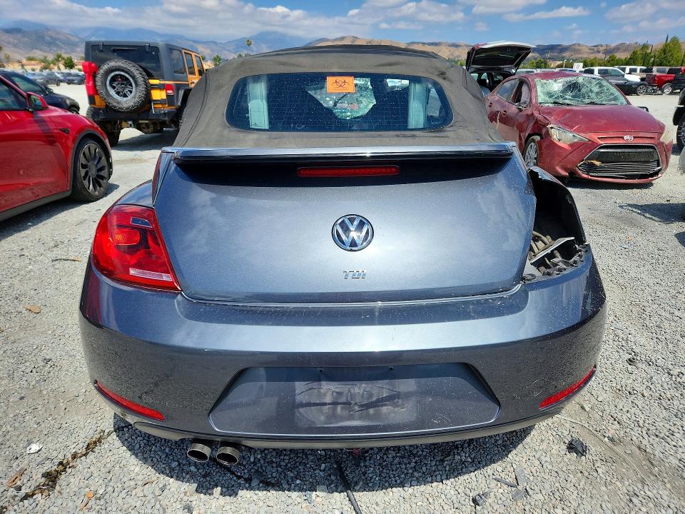 2015 Volkswagen Beetle VIN 3VW5A7ATXFM817094 COPART salvage auction — FRONT END, Salvage Title, sold $175 on 2026-07-22 (photo 6)