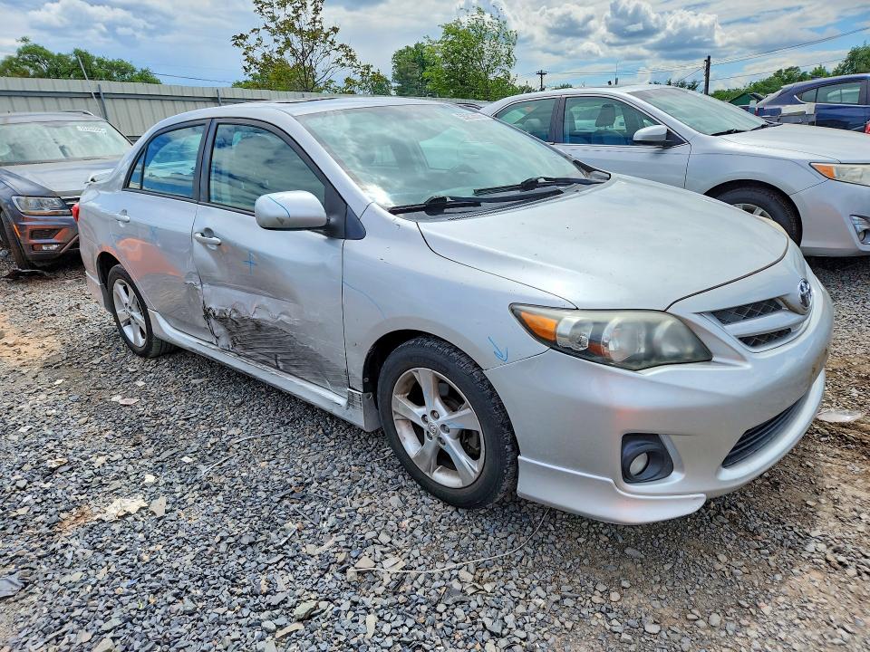 2011 Toyota Corolla VIN 2T1BU4EE0BC653509 COPART salvage auction — SIDE, Nj - Cert Of Title-Salvage, sold $2,550 on 2026-07-02 (photo 4)