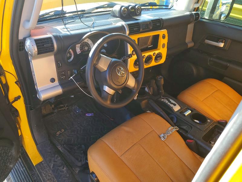 2008 Toyota Fj cruiser VIN JTEBU11F08K055646 COPART salvage auction — BIOHAZARD/CHEMICAL, Co - Public - Salvage Title, sold $2,200 on 2026-07-21 (photo 8)