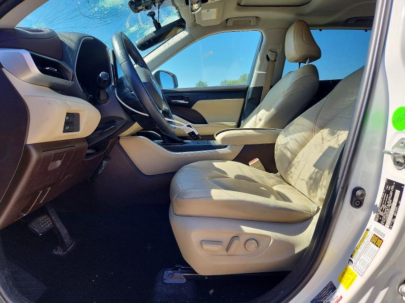 2020 Toyota VIN 5TDHZRBH8LS039419 COPART salvage auction — HAIL, Mo - Salvage Certificate Of Title, sold $16,300 on 2026-07-15 (photo 7)