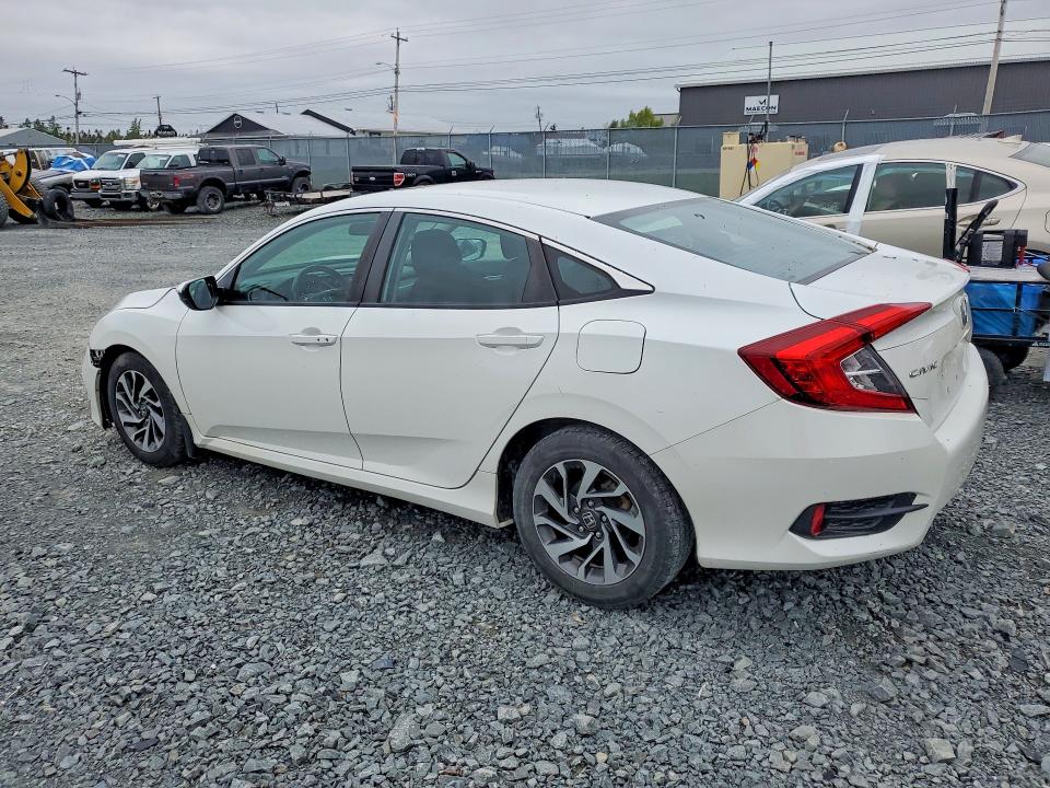 2020 Honda Civic VIN 2HGFC2F74LH019105 COPART salvage auction — FRONT END, Ns - Salvage Title, sold $3,050 on 2026-07-02 (photo 2)