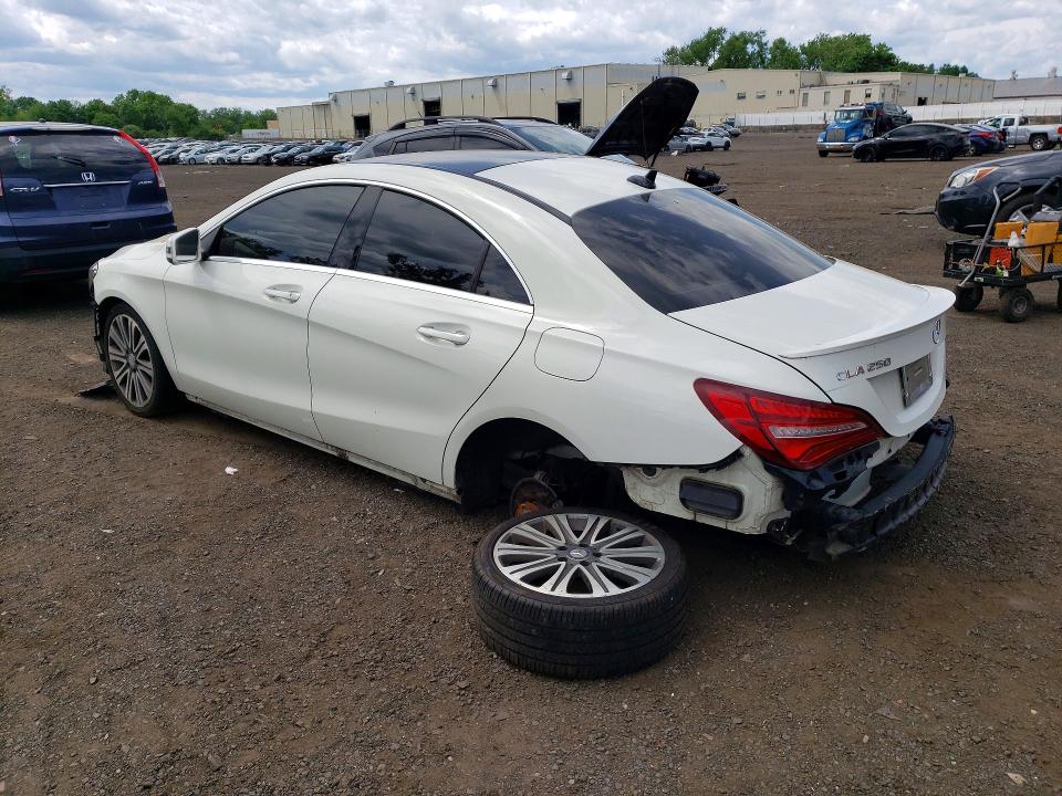 2018 Mercedes-benz Cla-klasse VIN WDDSJ4GB2JN514950 COPART salvage auction — STRIPPED, Id - Salvage Certificate Of Title, sold $2,150 on 2026-08-14 (photo 2)