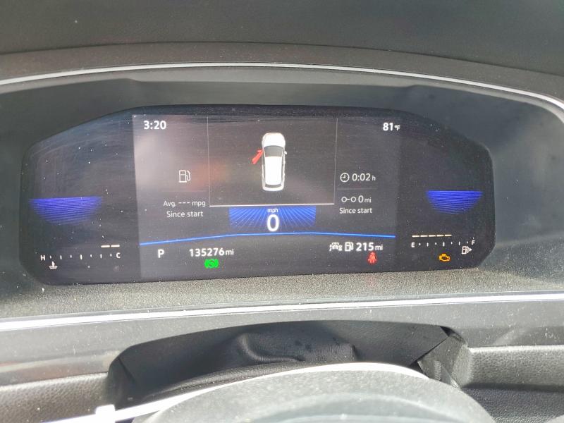 2022 Volkswagen Tiguan VIN 3VV3B7AX1NM100402 COPART salvage auction — MINOR DENT/SCRATCHES, Ca - Dis/Dlr/Exp Only Clean Title (P), sold $11,200 on 2026-07-29 (photo 9)