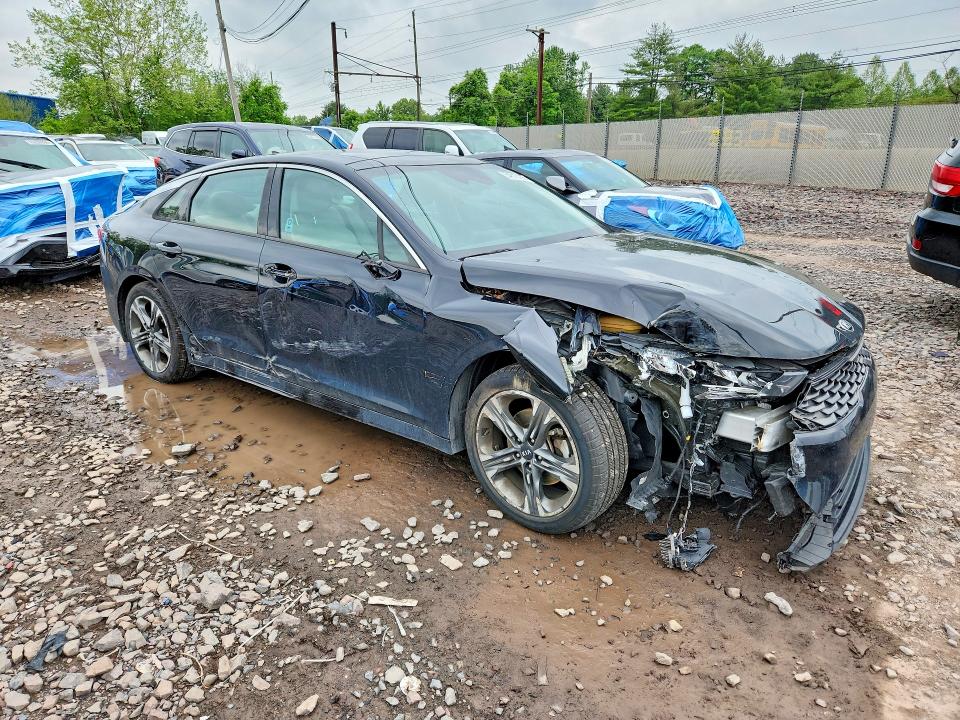 2021 Kia K5 VIN 5XXG34J23MG049338 COPART salvage auction — FRONT END, Pa - Certificate Of Salvage, sold $3,850 on 2026-07-13 (photo 4)