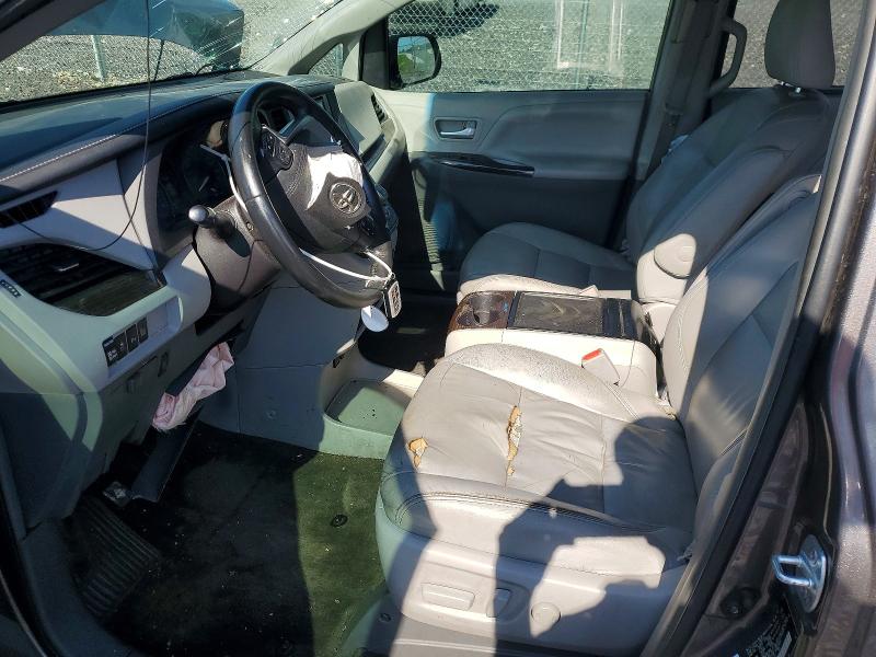 2017 Toyota VIN 5TDYZ3DC5HS804141 COPART salvage auction — FRONT END, In - Cert Of Title-Salvage Title, sold $2,100 on 2026-07-14 (photo 7)