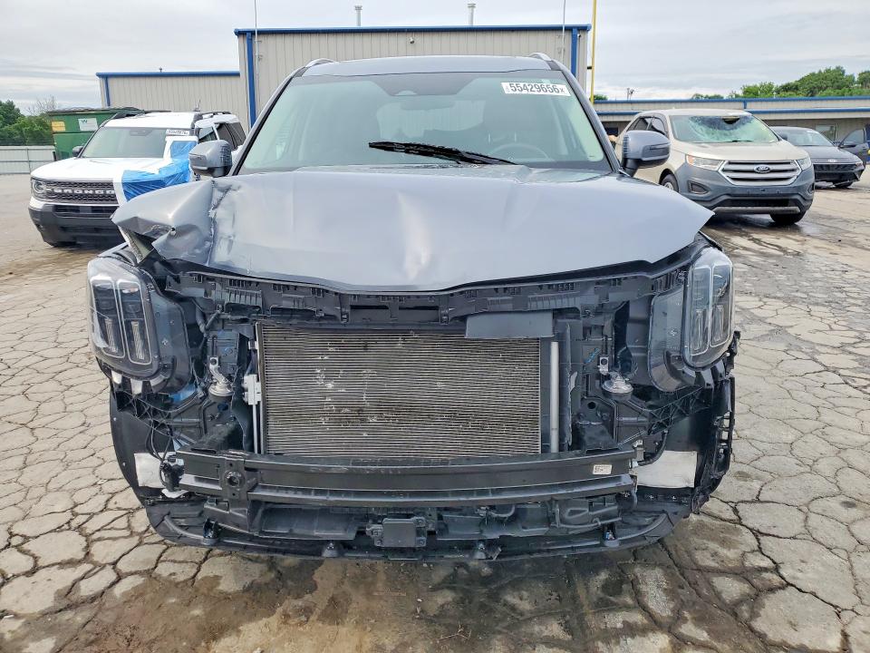 2025 Kia Telluride VIN 5XYP6DGC3SG628412 COPART salvage auction — FRONT END, Tn - Salvage Certificate, sold $13,700 on 2026-07-03 (photo 5)