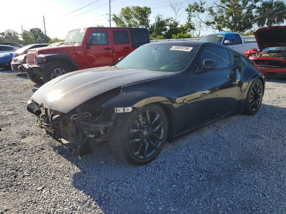 2015 Nissan 370z VIN JN1AZ4EH5FM443880 COPART salvage auction — FRONT END, Fl - Cert Of Title Slvg Rebuildable, sold $4,650 on 2026-07-17 (photo 1)