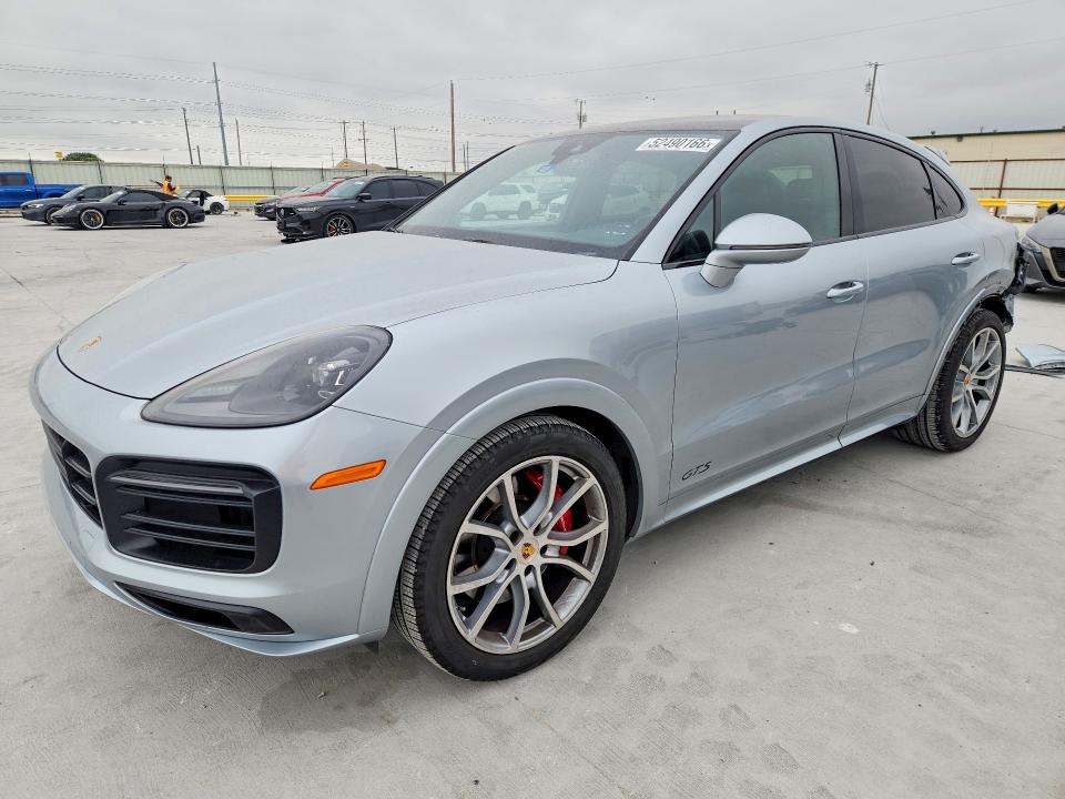2023 Porsche Cayenne VIN WP1BG2AY4PDA32021 COPART salvage auction — REAR END, Tx - Certificate Of Title, sold $13,000 on 2026-07-28 (photo 1)