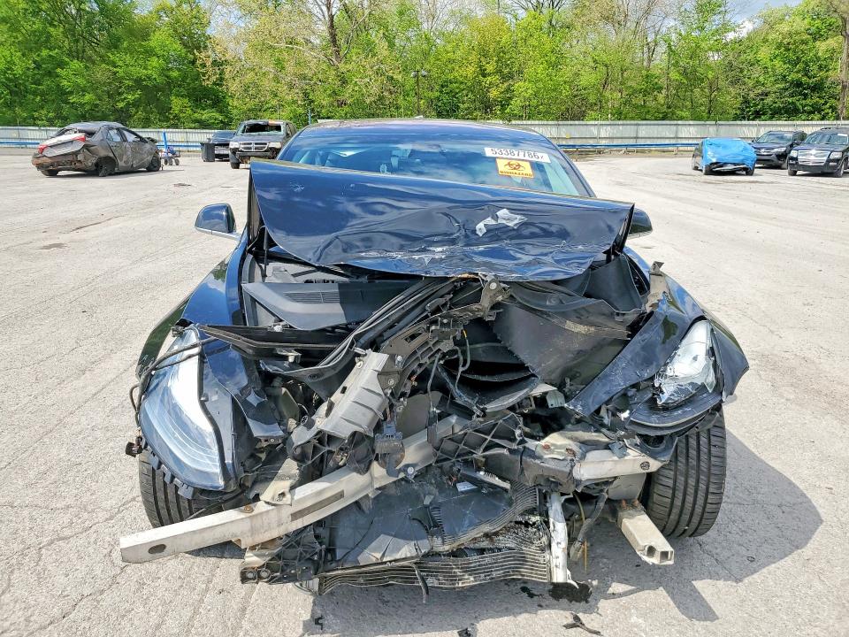 2018 Tesla Model 3 VIN 5YJ3E1EB4JF184859 COPART salvage auction — FRONT END, Pa - Certificate Of Salvage, sold $1,200 on 2026-07-23 (photo 5)