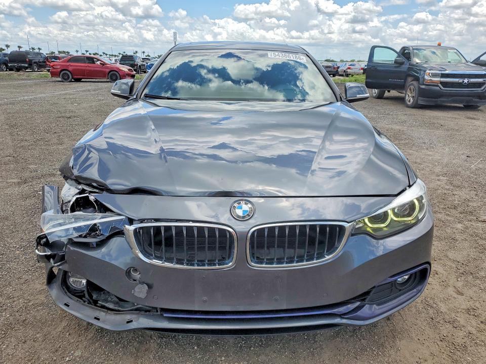 2019 BMW 4er VIN WBA4J7C55KBM75906 COPART salvage auction — FRONT END, Fl - Cert Of Title Slvg Rebuildable, sold $6,900 on 2026-07-13 (photo 5)