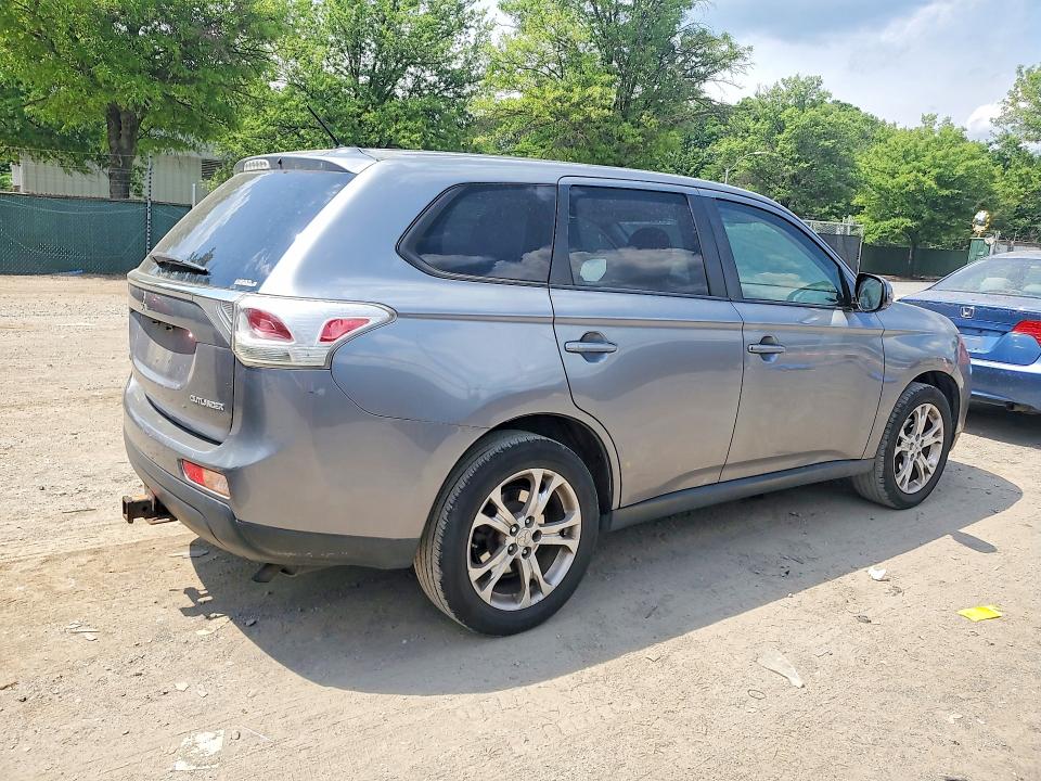 2014 Mitsubishi Outlander VIN JA4AZ3A32EZ009543 COPART salvage auction — MECHANICAL, Md - Certificate Of Title, sold $375 on 2026-07-28 (photo 3)