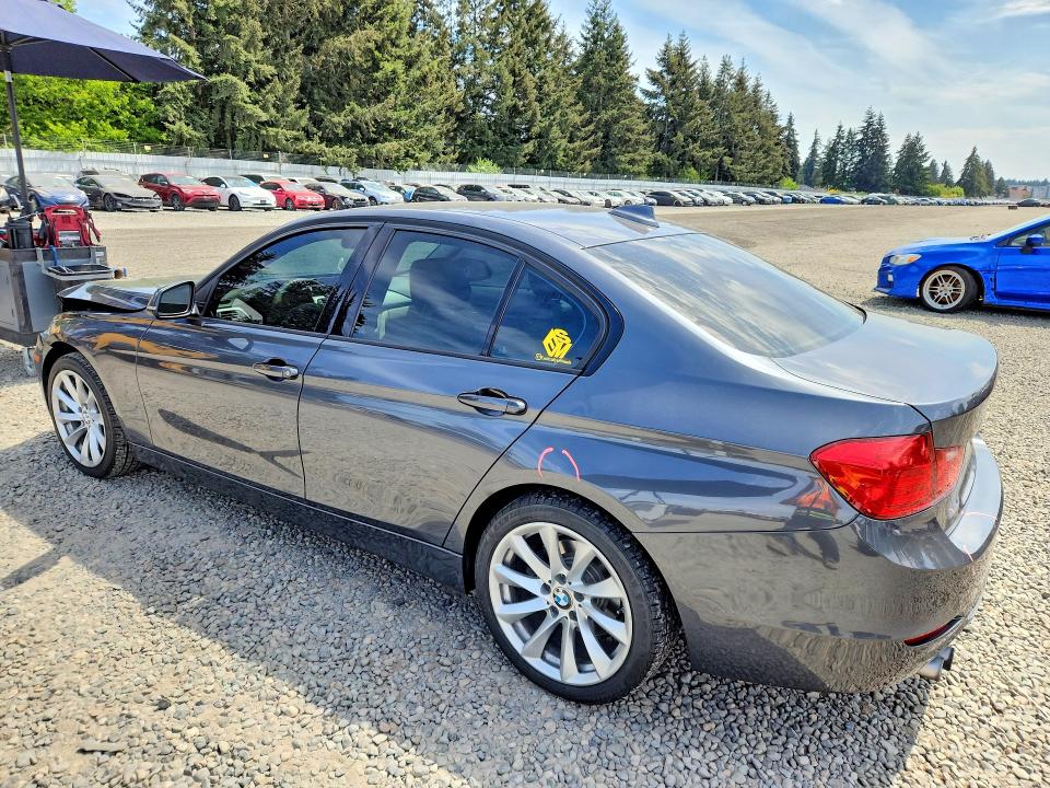 2012 BMW 3er VIN WBA3A5C57CF259615 COPART salvage auction — FRONT END, WA - BILL OF SALE, sold $125 on 2026-07-24 (photo 2)
