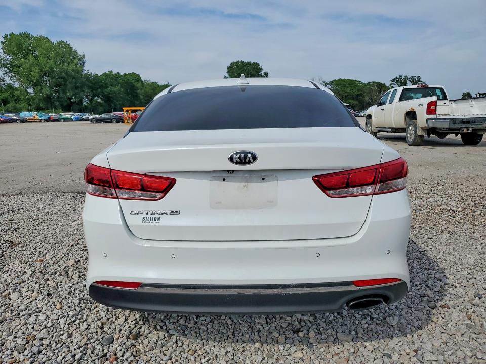 2018 Kia Optima VIN 5XXGT4L32JG201708 COPART salvage auction — FRONT END, Ia - Cert Of Title-Salvage Title, sold $1,700 on 2026-07-10 (photo 6)