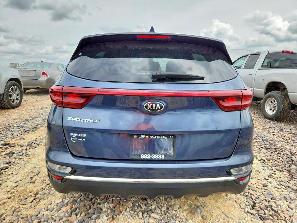 2020 Kia VIN KNDPMCAC9L7821106 COPART salvage auction — HAIL, Mo - Certificate Of Title, sold $5,400 on 2026-07-06 (photo 6)
