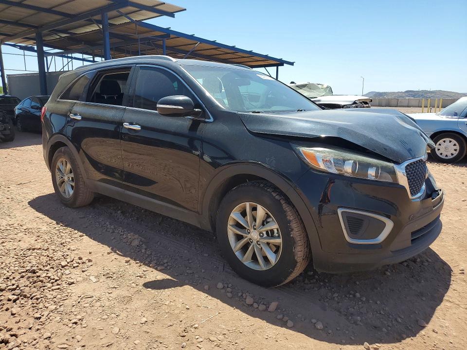 2018 Kia Sorento VIN 5XYPG4A51JG393935 COPART salvage auction — FRONT END, AZ - CERT OF TITLE - SALVAGE, sold $2,650 on 2026-07-14 (photo 4)
