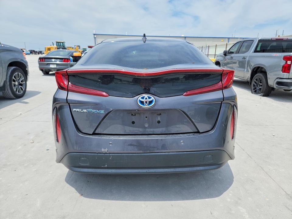 2018 Toyota Prius VIN JTDKARFP0J3075201 COPART salvage auction — FRONT END, Tx - Salvage Vehicle Title, sold $1,150 on 2026-07-17 (photo 6)