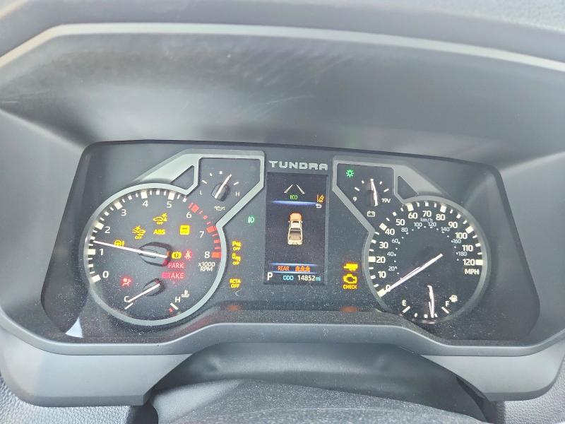 2026 Toyota Tundra VIN 5TFLA5DB1TX337386 COPART salvage auction — FRONT END, Wv - Salvage Certificate, sold $10,100 on 2026-07-21 (photo 9)