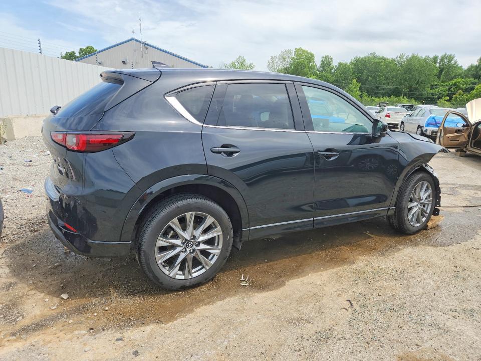 2025 Mazda VIN JM3KFBEM3S0720675 COPART salvage auction — FRONT END, In - Cert Of Title-Salvage Title, sold $11,900 on 2026-07-30 (photo 3)