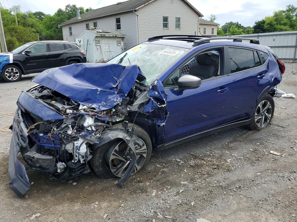 2025 Subaru Xv VIN JF2GUHDC7S8342055 COPART salvage auction — FRONT END, Pa - Certificate Of Salvage, sold $425 on 2026-07-16 (photo 1)