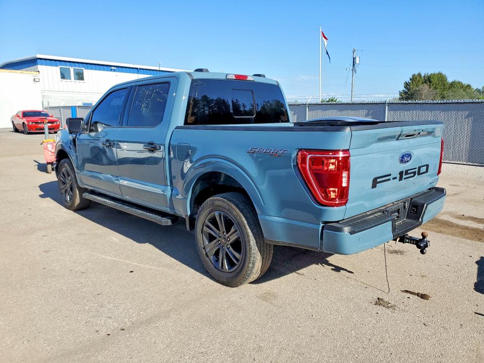 2023 Ford F-150 lightning VIN 1FTFW1E81PKF24415 COPART salvage auction — FRONT END, On - Permit Salvage, sold $18,300 on 2026-07-02 (photo 2)