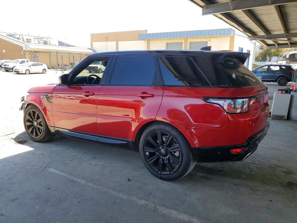 2020 Land rover Range rover sport VIN SALWR2SU3LA735087 COPART salvage auction — FRONT END, Ca - Salvage Certificate, sold $35 on 2026-07-28 (photo 2)
