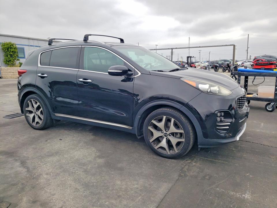 2017 Kia Sportage VIN KNDPR3A65H7225168 COPART salvage auction — FRONT END, Salvage Title, sold $3,000 on 2026-07-22 (photo 4)