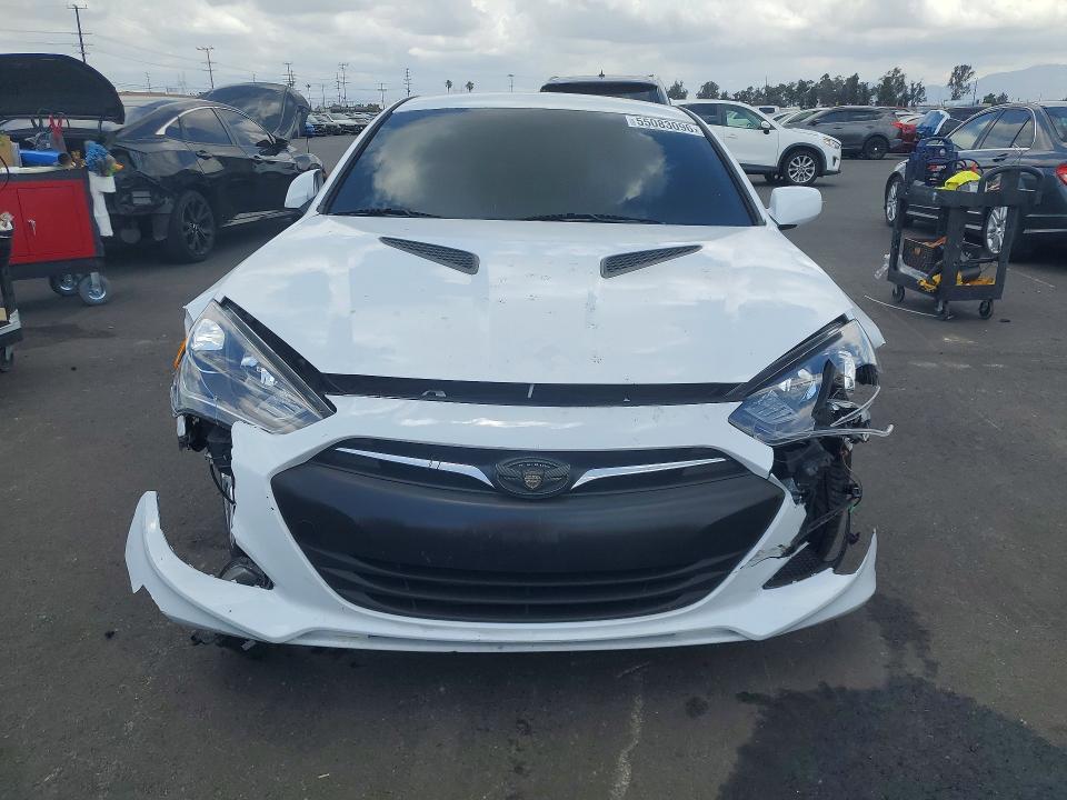 2014 Hyundai Genesis VIN KMHHT6KD5EU118926 COPART salvage auction — FRONT END, Ca - Salvage Certificate, sold $425 on 2026-08-31 (photo 5)