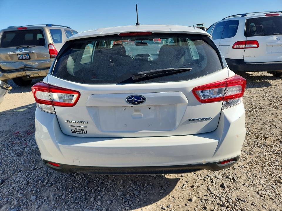 2019 Subaru Impreza VIN 4S3GTAB60K3741098 COPART salvage auction — FRONT END, Ut - Salvage Certificate, sold $3,100 on 2026-07-02 (photo 6)