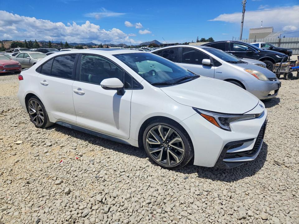 2023 Toyota Corolla VIN JTDP4MCE4PJ101659 COPART salvage auction — REAR END, CA - SALVAGE CERTIFICATE, sold $225 on 2026-07-28 (photo 4)