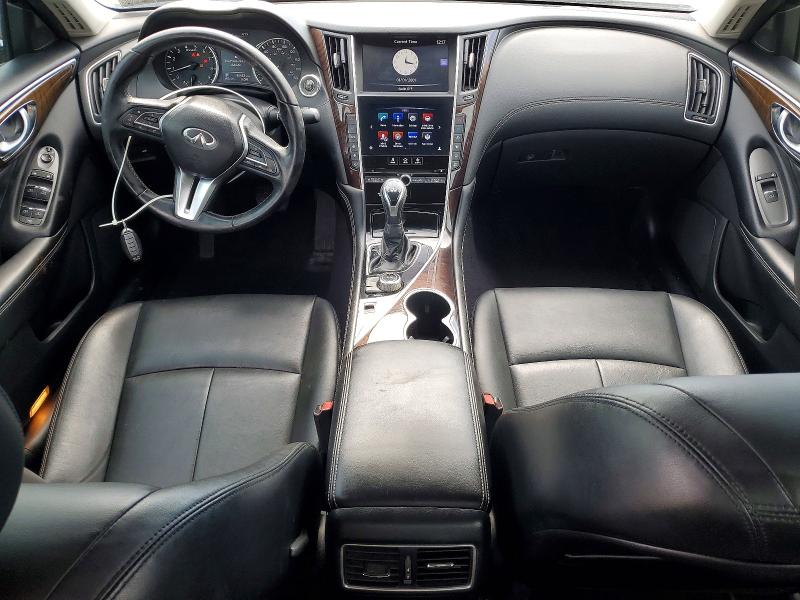 2018 Infiniti Q50 VIN JN1EV7AR4KM554749 COPART salvage auction — FRONT END, Pa - Certificate Of Salvage, sold $2,950 on 2026-07-02 (photo 8)