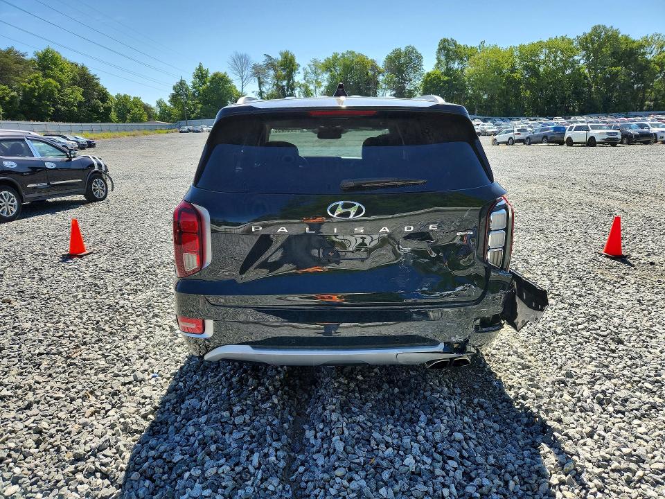2022 Hyundai Palisade VIN KM8R5DHE1NU461462 COPART salvage auction — REAR END, Nc - Salvage Certificate Of Title, sold $10,000 on 2026-07-08 (photo 6)