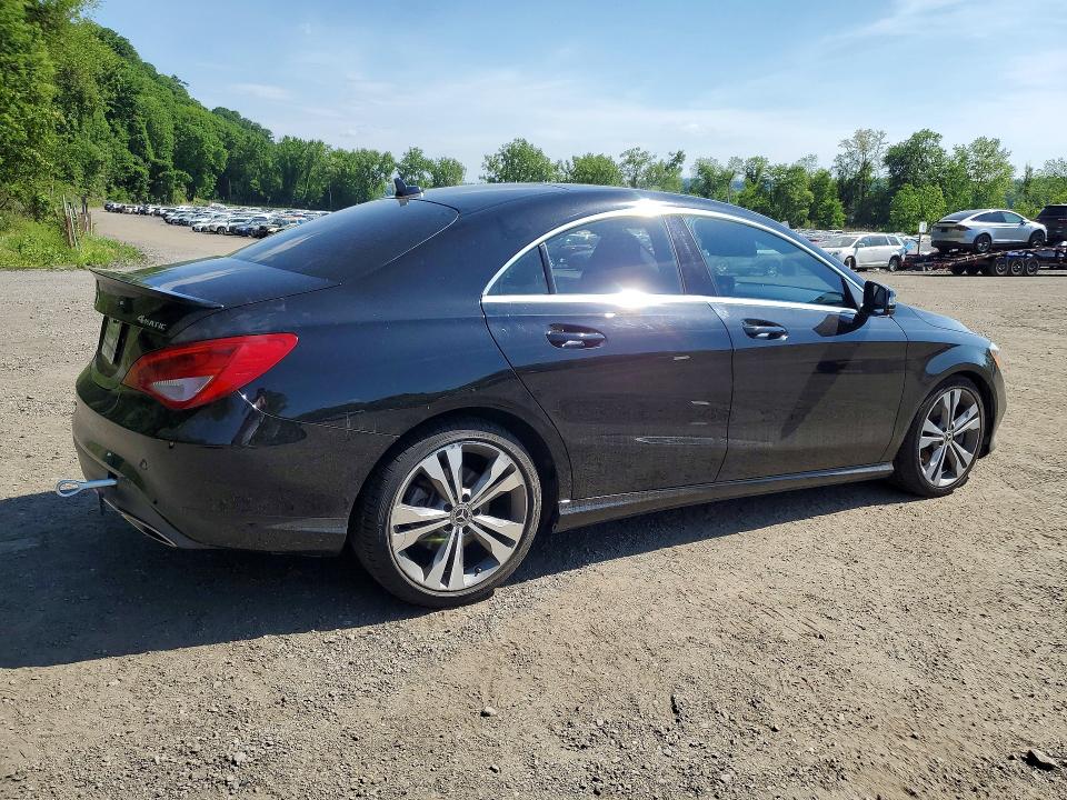 2019 Mercedes-benz VIN WDDSJ4GB2KN722845 COPART salvage auction — REAR END, Salvage Title, sold $4,950 on 2026-08-11 (photo 3)