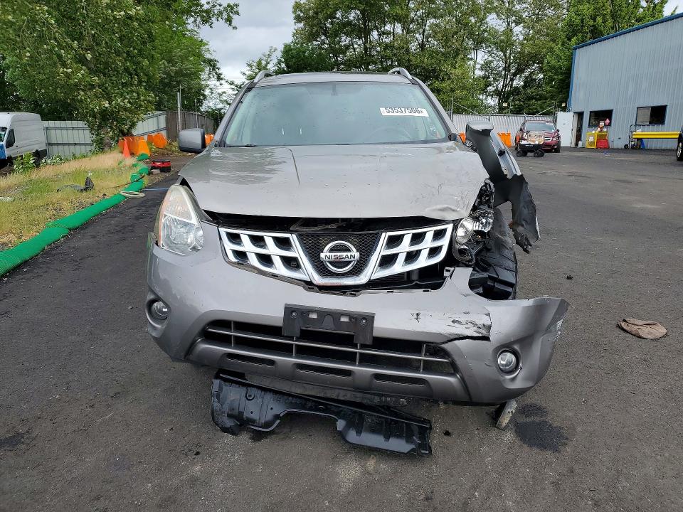 2011 Nissan Rogue VIN JN8AS5MV6BW309915 COPART salvage auction — FRONT END, Or - Salvage Title Certificate, sold $375 on 2026-07-06 (photo 5)