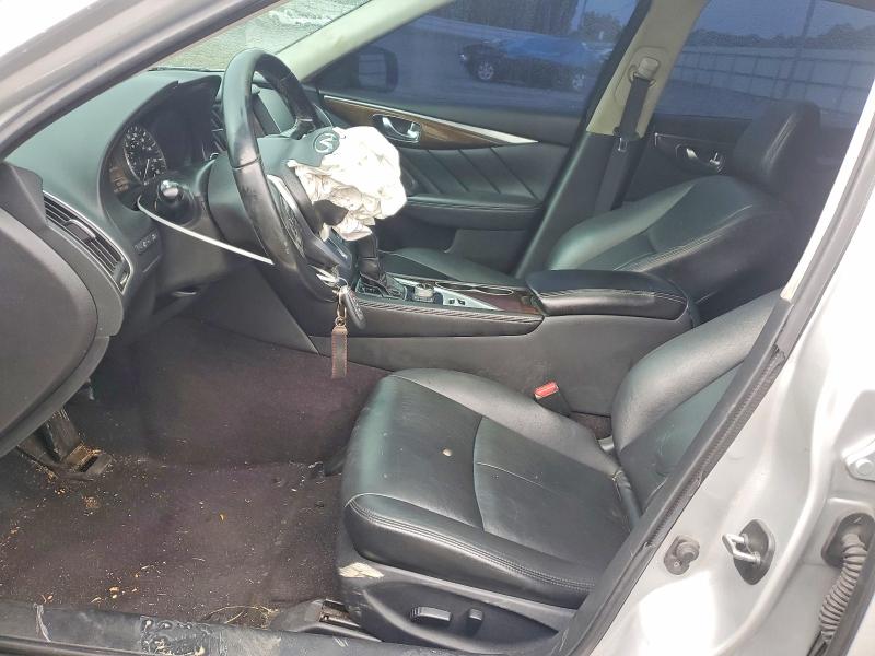 2019 Infiniti Q50 VIN JN1EV7AP2KM514619 COPART salvage auction — FRONT END, Id - Salvage Certificate Of Title, sold $90 on 2026-07-29 (photo 7)