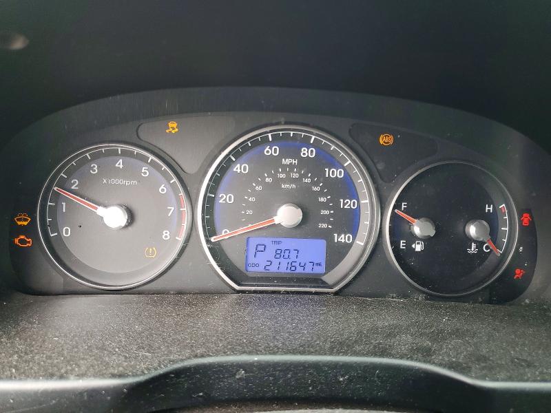 2011 Hyundai Santa fe VIN 5XYZGDAB7BG073972 COPART salvage auction — SIDE, In - Cert Of Title-Salvage Title, sold $850 on 2026-07-20 (photo 9)