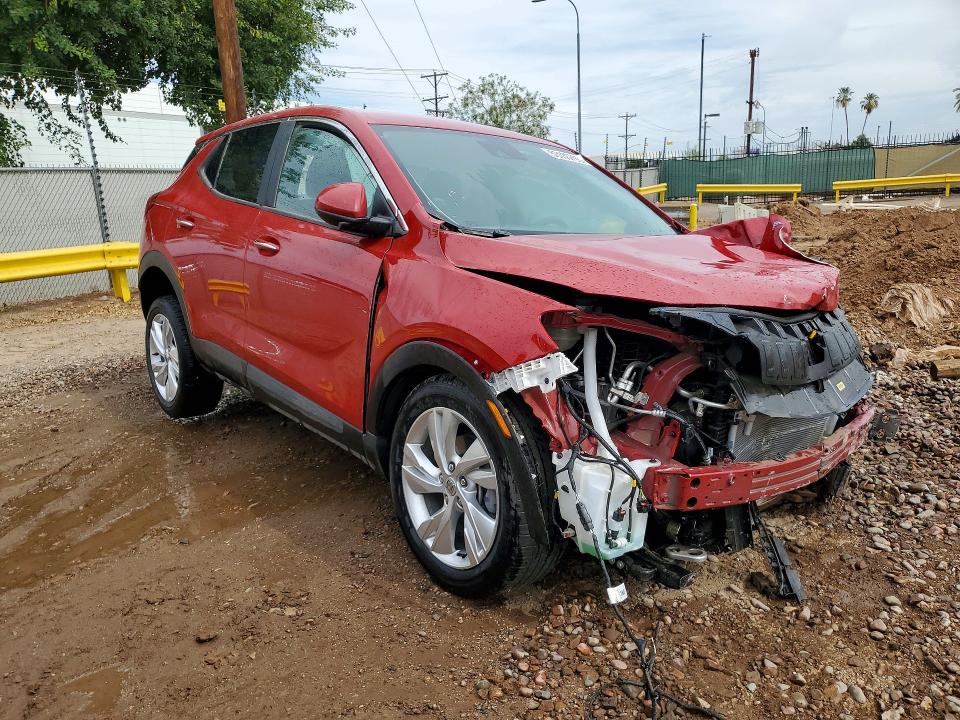 2026 Buick Encore gx VIN KL4AMBSL5TB099896 COPART salvage auction — FRONT END, AZ - CERT OF TITLE - SALVAGE, sold $2,750 on 2026-07-29 (photo 4)