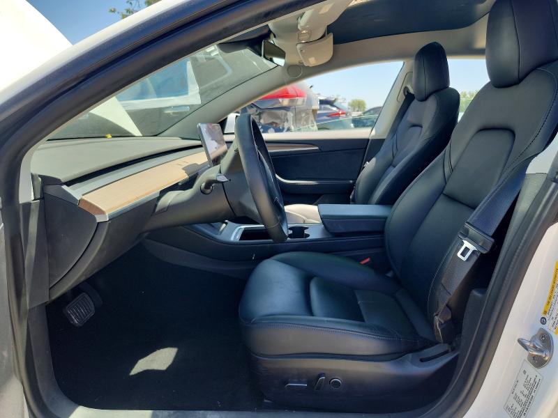 2022 Tesla Model 3 VIN 5YJ3E1EB7NF197899 COPART salvage auction — FRONT END, Ca - Salvage Certificate, sold $10,000 on 2026-07-14 (photo 7)