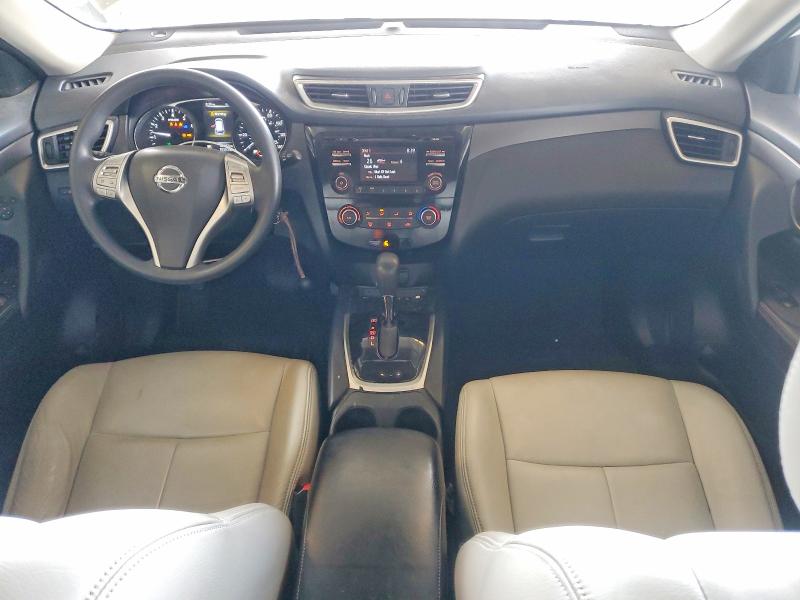 2016 Nissan Rogue VIN JN8AT2MT8GW002456 COPART salvage auction — FRONT END, Ca - Salvage Certificate, sold $2,750 on 2026-07-02 (photo 8)