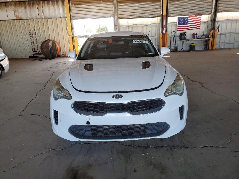 2019 Kia Stinger VIN KNAE15LA9K6049327 COPART salvage auction — REAR END, Tx - Salvage Vehicle Title, sold $2,500 on 2026-07-22 (photo 5)