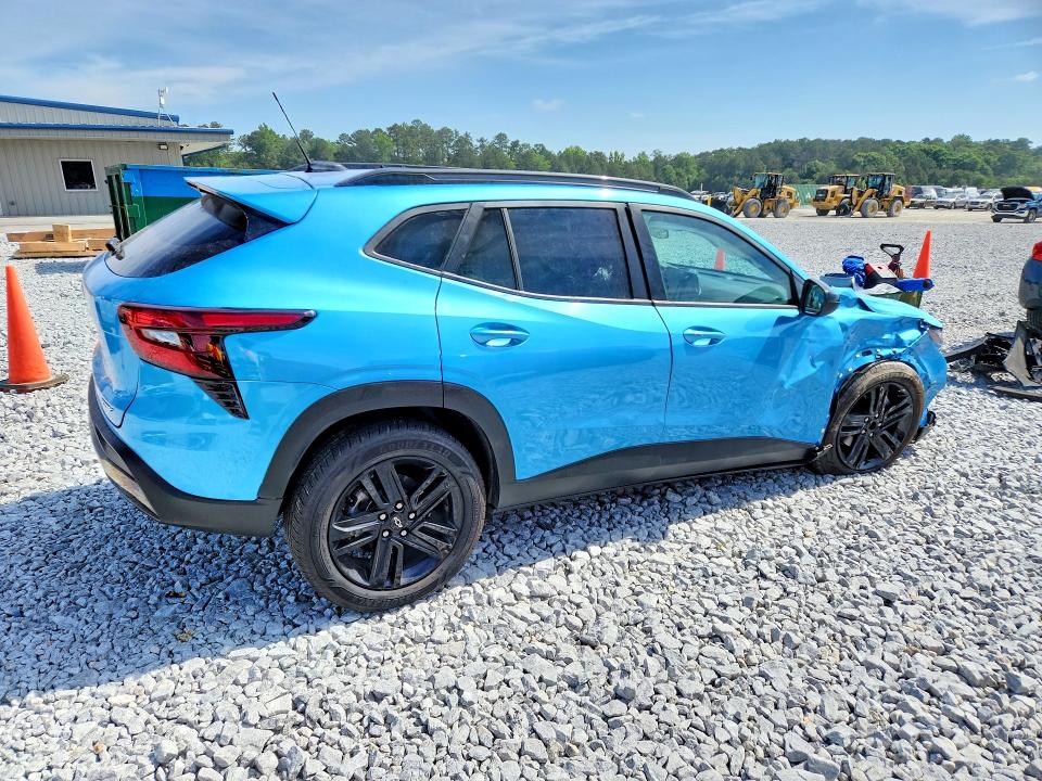 2025 Chevrolet Trax VIN KL77LKEP8SC031924 COPART salvage auction — FRONT END, Ga - Cert Of Title-Salvage, sold $5,300 on 2026-07-21 (photo 3)