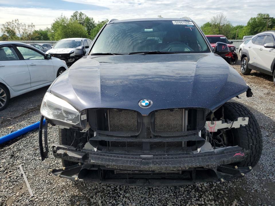 2017 BMW X5 VIN 5UXKR0C39H0X78795 COPART salvage auction — FRONT END, Nj - Cert Of Title-Salvage, sold $3,050 on 2026-07-14 (photo 5)