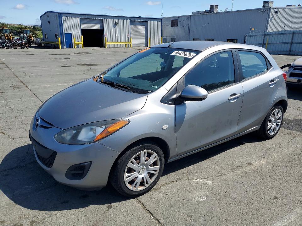 2014 Mazda 2 VIN JM1DE1KZ5E0179034 COPART salvage auction — MINOR DENT/SCRATCHES, Ca - Dis/Dlr/Exp Only Clean Title, sold $775 on 2026-07-10 (photo 1)